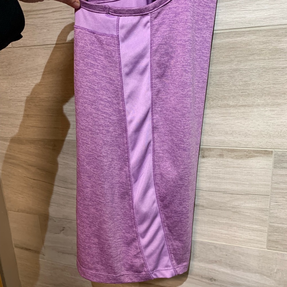 3/$30 2 dye 4 purple racerback loose fit workout / gym tank size M - Picture 5 of 7